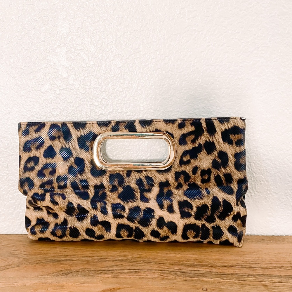 Cheetah Print Charming Charlie Clutch